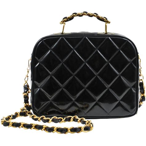 chanel lunch bag|chanel box bag black.